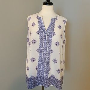 White and lavender/violet shell